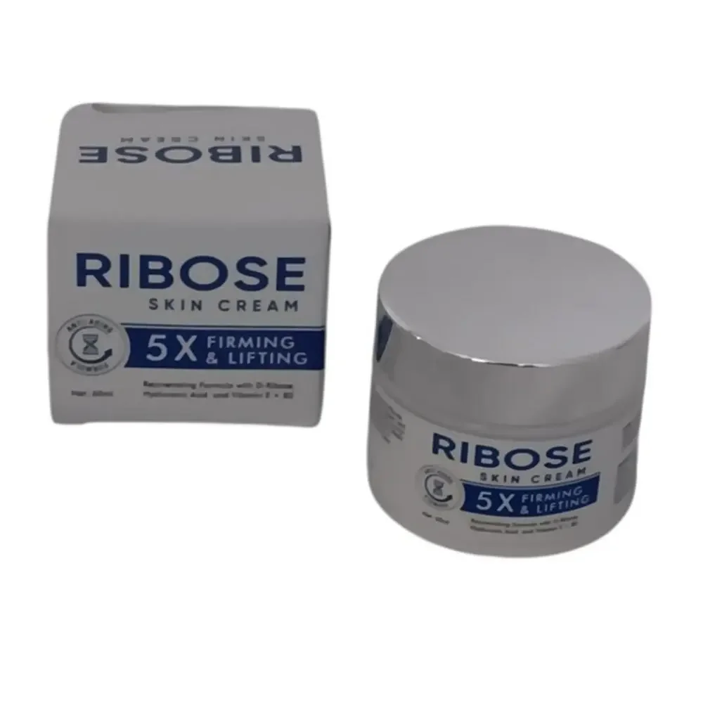 Ribose Skin Cream 5x Firming Lifting Hyaluronic Vitamin E 60ml/ 2 oz Fine Line